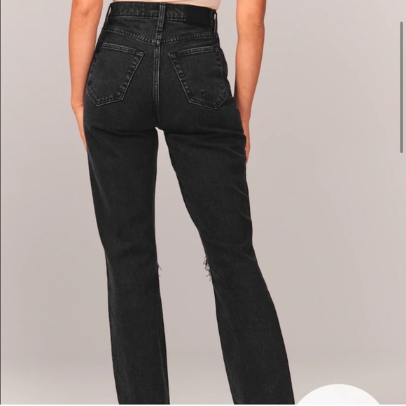 A&F 90’s Straight Ultra High Rise - Picture 2 of 7